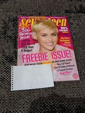 Seventeen Magazine May 2014 Issue Featuring Miley Cyrus